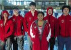 Columbus competes at District swim meet