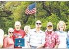 Herb and Peggy Fish receive American Flag display certificates