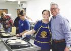 Weimar Rotary holds pancake supper