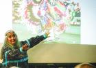 Reyes gives talk on Native American Dance and Culture
